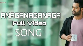 Anaganaganaga Full Video Song {Edited Version}||Aravinda Sametha||Jr. NTR, Pooja Hegade|