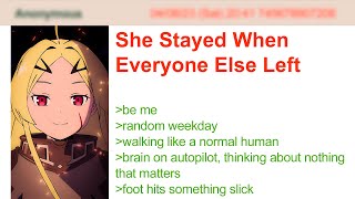 She Stayed When Everyone Else Left