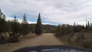 Meadow Creek Road near Winter Park, CO (from Aqueduct Road intersection to dead end, no sound)