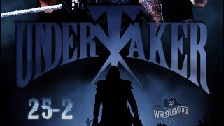 The Undertaker All WrestleMania 25-2