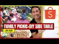 SHOPEE SIDE TABLE AND 3 SPRINGS MOUNTAIN PARK