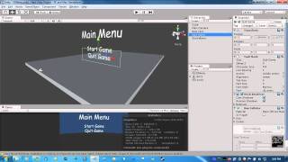 Building A Game In Unity Part 1: The Main Menu Tutorial 1/2