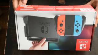 Nintendo Switch Unboxing and Review Unedited Toronto Canada Feb-2019