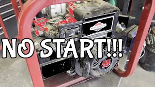 Briggs \u0026 Stratton 5hp Won't Start Small Engine Repair