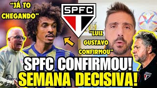 LUIZ GUSTAVO MELOU? NICOLA CONFIRMOU ISSO… DO SÃO PAULO