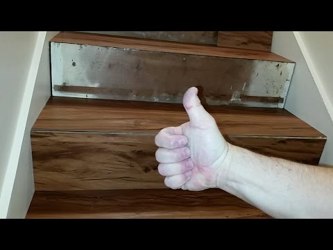How to install LVP Stairs step by steps. How to install LVP Stairs step by steps.