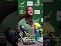 SPRINGBOKS:  Captain Siya Kolisi schools reporter on how team sees 