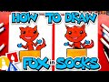 How To Draw Dr Seuss's Fox In Socks In Box