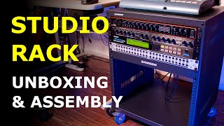 Studio Rack Unboxing and Assembly (Samson SRK12) - Going Out Of The Box Ep. 1