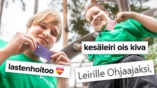 MITÄ JOS KIROILEE VAHINGOSSA LAPSILLE? | Töissä leirillä