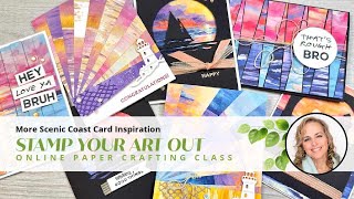 More Scenic Coast Card Inspiration