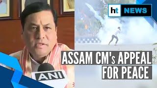 ‘People being misled’: Assam CM Sarbananda Sonowal appeals for peace