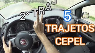 ÁREA DE EXAME CEPEL - 5 TRAJETOS MAIS USADOS