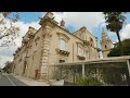 walking in the amazing ragusa sicily. 4k60p 22 celsius spring and sunny day