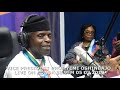 Adaba with the Vice President, Professor Yemi Osinbajo