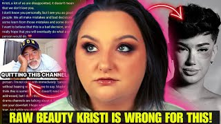 Is Raw Beauty Kristi In The WRONG? #rawbeautykristi #petermonn #jamescharles #youtubedrama