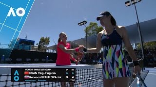 Duan v Sramkova match highlights (1R) | Australian Open 2017