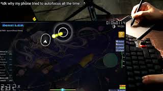 [osu!] Almost 300pp play - quaver (Fiery's Extra 6.37*) +HD mod FC 98.90%