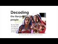 part 1 the origin of the banjara tribe in southern india part 1of 6