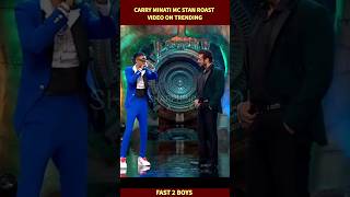 Carry Minati Mc Stan Roast Video Reaction | On Trending | Big Boss 2023 | New Video #Shorts