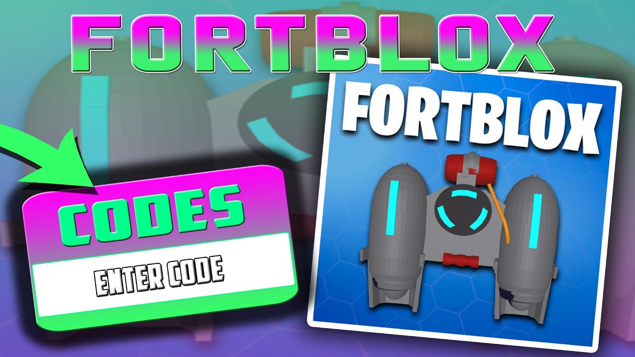 Fortblox Codes (Free B-Bucks ) Roblox - YouTube