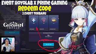 Redeem Code  Event HoYoLAB x Prime Gaming & Event Momen Tak Terlupakan 2.0