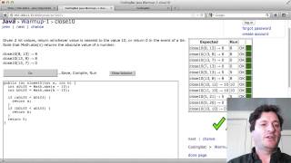 CodingBat #4 - Java If Boolean Solution Code 2