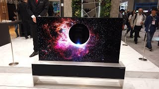 LG Rollable TV in Action!