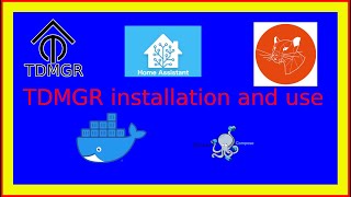 TDMGR Installation and Use - Tasmota Device Manager