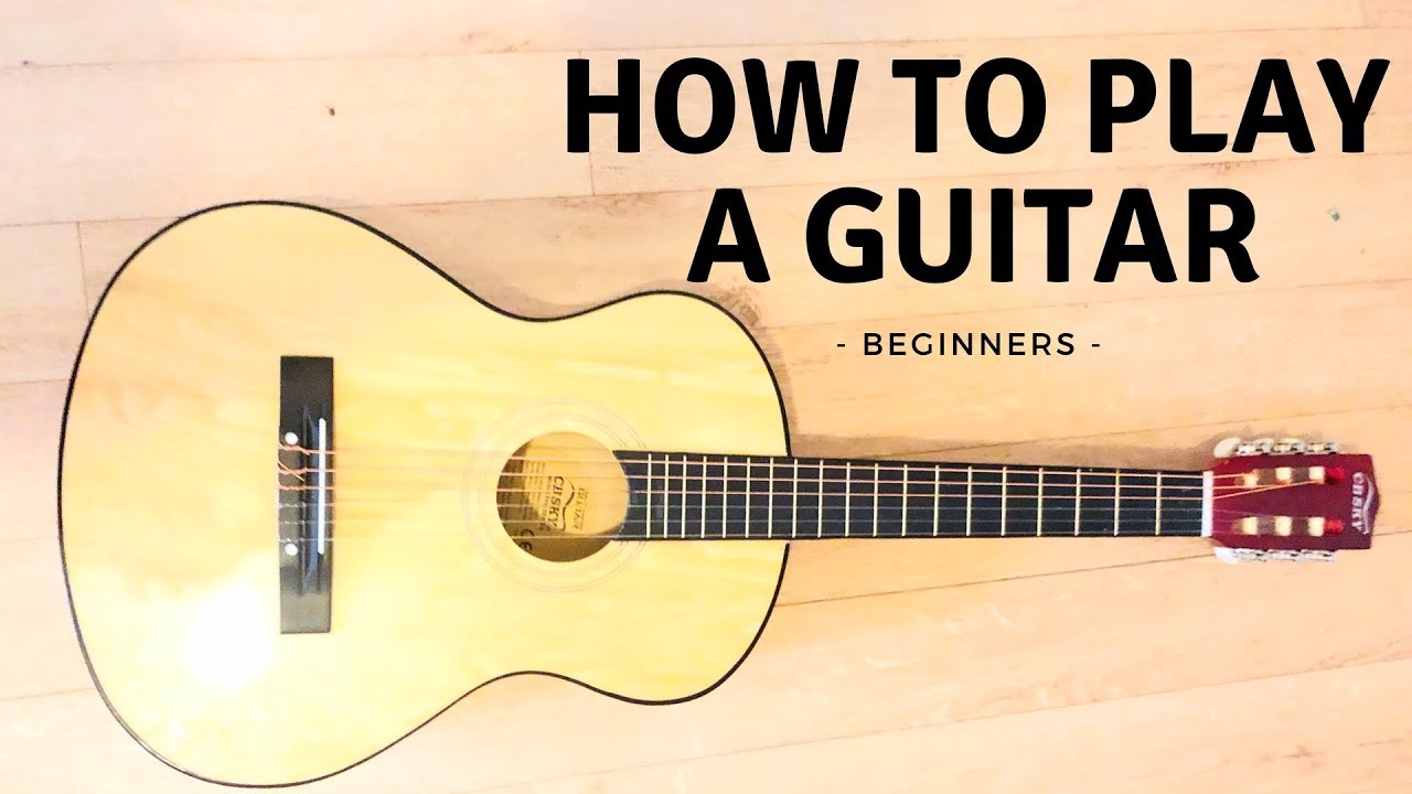 How To Play On A Guitar | Guitar Lessons For Beginners - YouTube