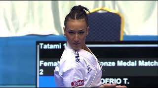 Terryanna D Onofeio (ITA)-OYADOMARI NO PASSAI-Female Kata Bronze-European Karate Championships 2022