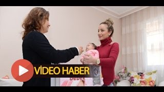 BEBEKLERE İLK HEDİYE BELEDİYE'DEN