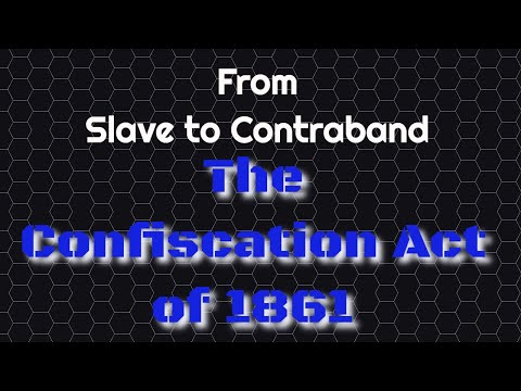 Which of the following did the Second Confiscation Act of 1862 authorize quizlet?