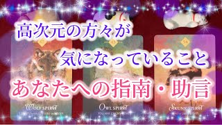 高次元の方々が気になって（気づいて）いること✨あなたへの指南・助言✨