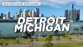 Detroit Michigan: Cool Things To Do // Destinations Explained
