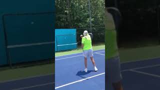 Tennis Rebounder Demonstration