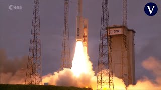 El nuevo cohete de la Agencia Espacial Europea Vega-C despega con éxito tras un imprevisto