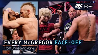 Every Conor McGregor face-off in the UFC!