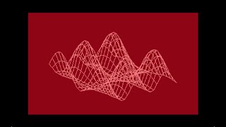 Atari 8-bit version of "Samples of surfaces in space" (Turbo Basic) (no sound)