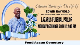 FUNERAL SERVICE OF EDWIN RAYNOLD