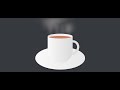 animated Hot tea using html & css css animation