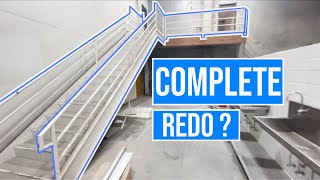 Commercial Handrail Redo Part 1- Measure and Start Fabrication