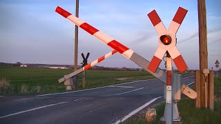 Spoorwegovergang Hohenebra (D) // Railroad crossing // Bahnübergang