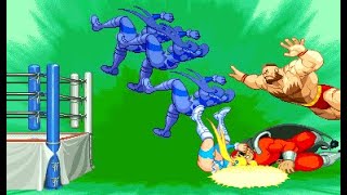 [TAS] R. Mika / Zangief {Dramatic Battle Mode} (SFA3)