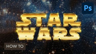 Create a Retro Star Wars Inspired Text Effect in Adobe Photoshop