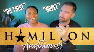 Hamilton music associate tells you how to nail your Hamilton Auditions!