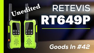 Retevis RT649P / RT49P - Unboxing \u0026 First Impressions - Full Edit