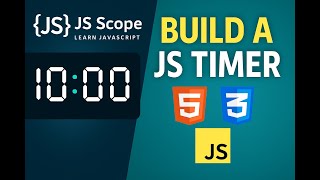 Build a Digital Timer with HTML, CSS & JavaScript | Beginner Web Dev Project