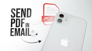 How to Send PDF File in Email iPhone (tutorial)