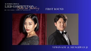 First Round 2024 | Yewon Kim \u0026 Seunghwan Ji